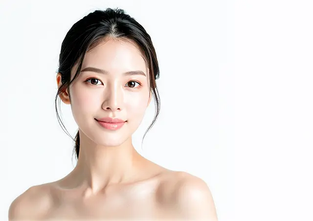 韓国女優のようなガラス肌
